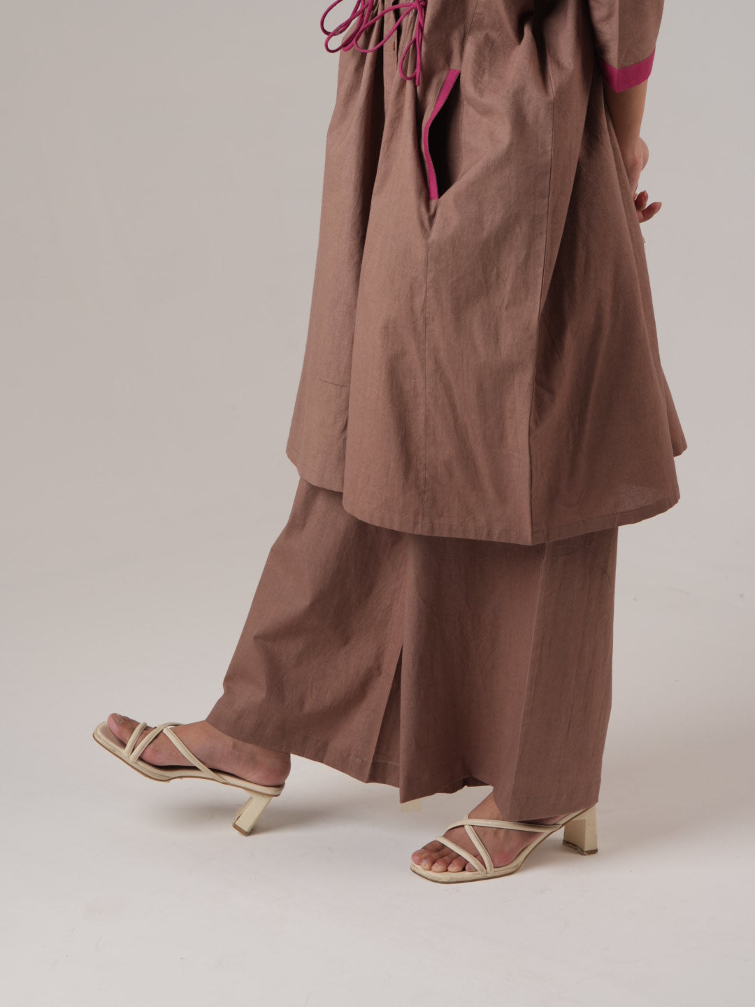Vanshitaaz Wood-rose Anti Fit Cotton Co-ord set