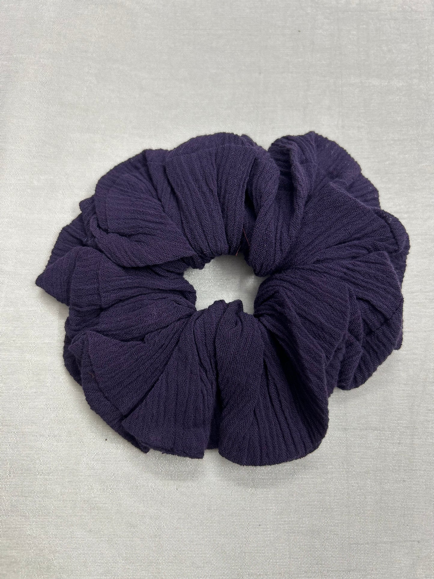 Cotton Crepe Dyed Scrunchies