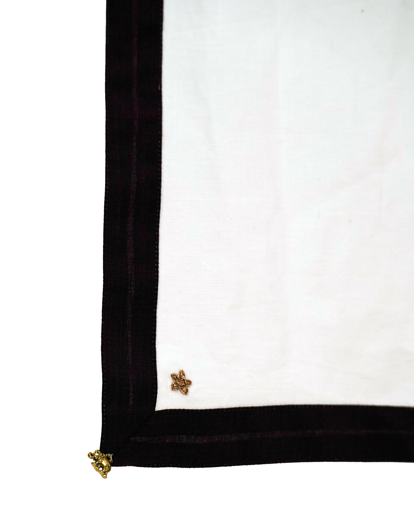 Charm Corner Cotton Linen Scarf