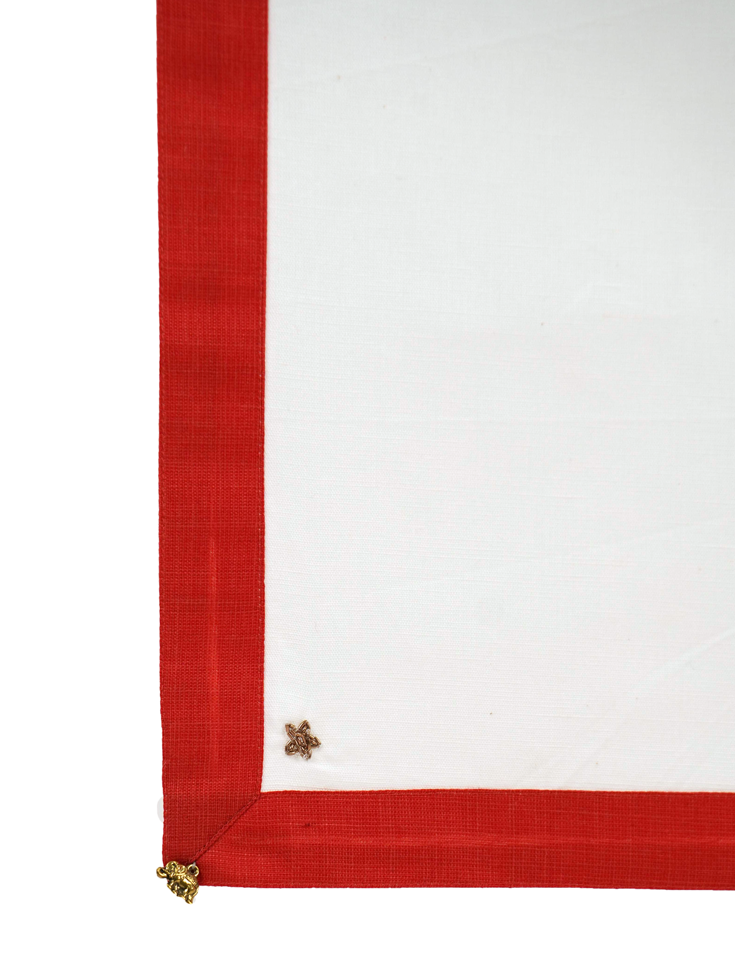 Charm Corner Cotton Linen Scarf