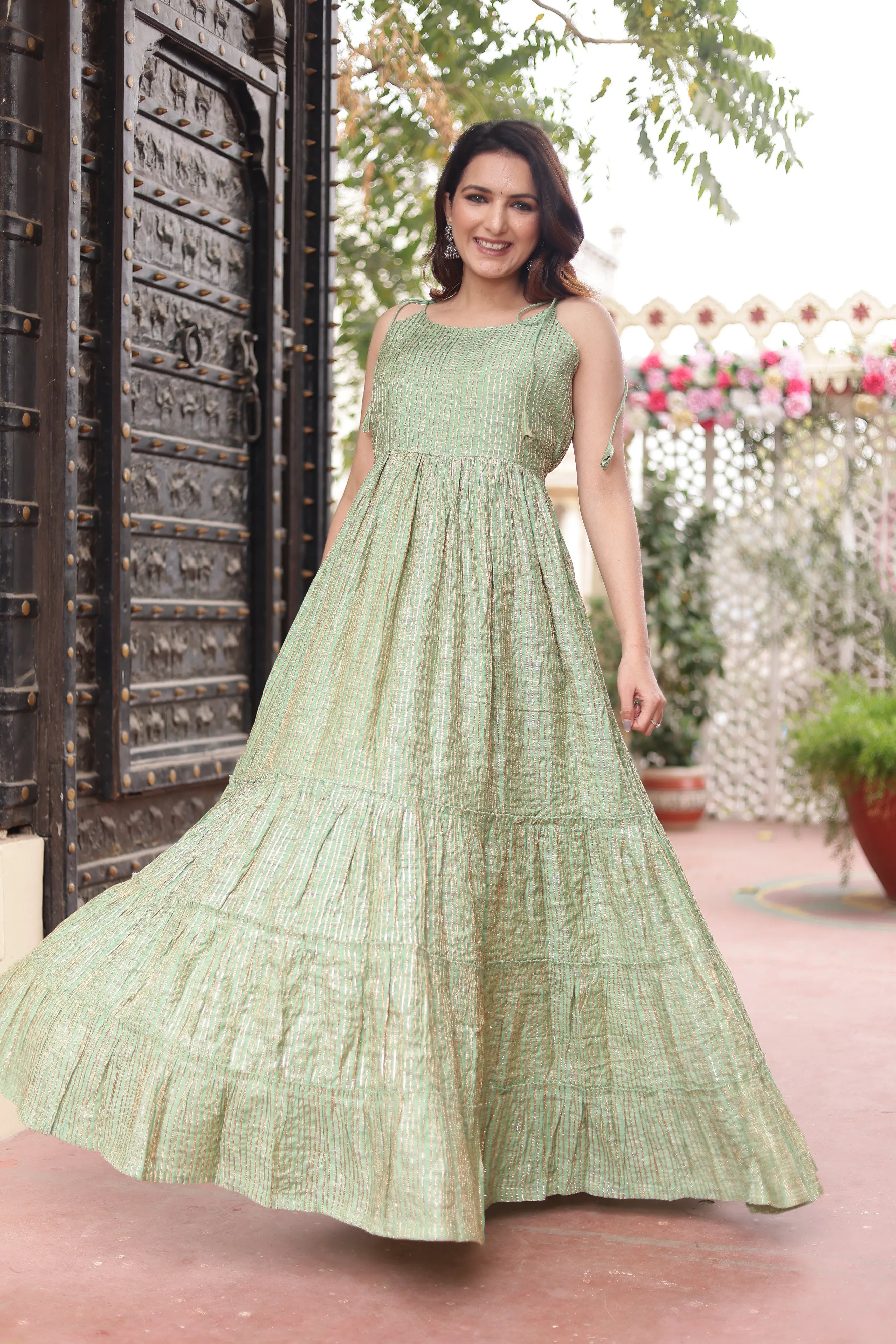 Shop Now Green Beautiful Dress at Low Price. Vanshitaaz Shop Now Green Beautiful Dress at Low Price. Vanshitaaz