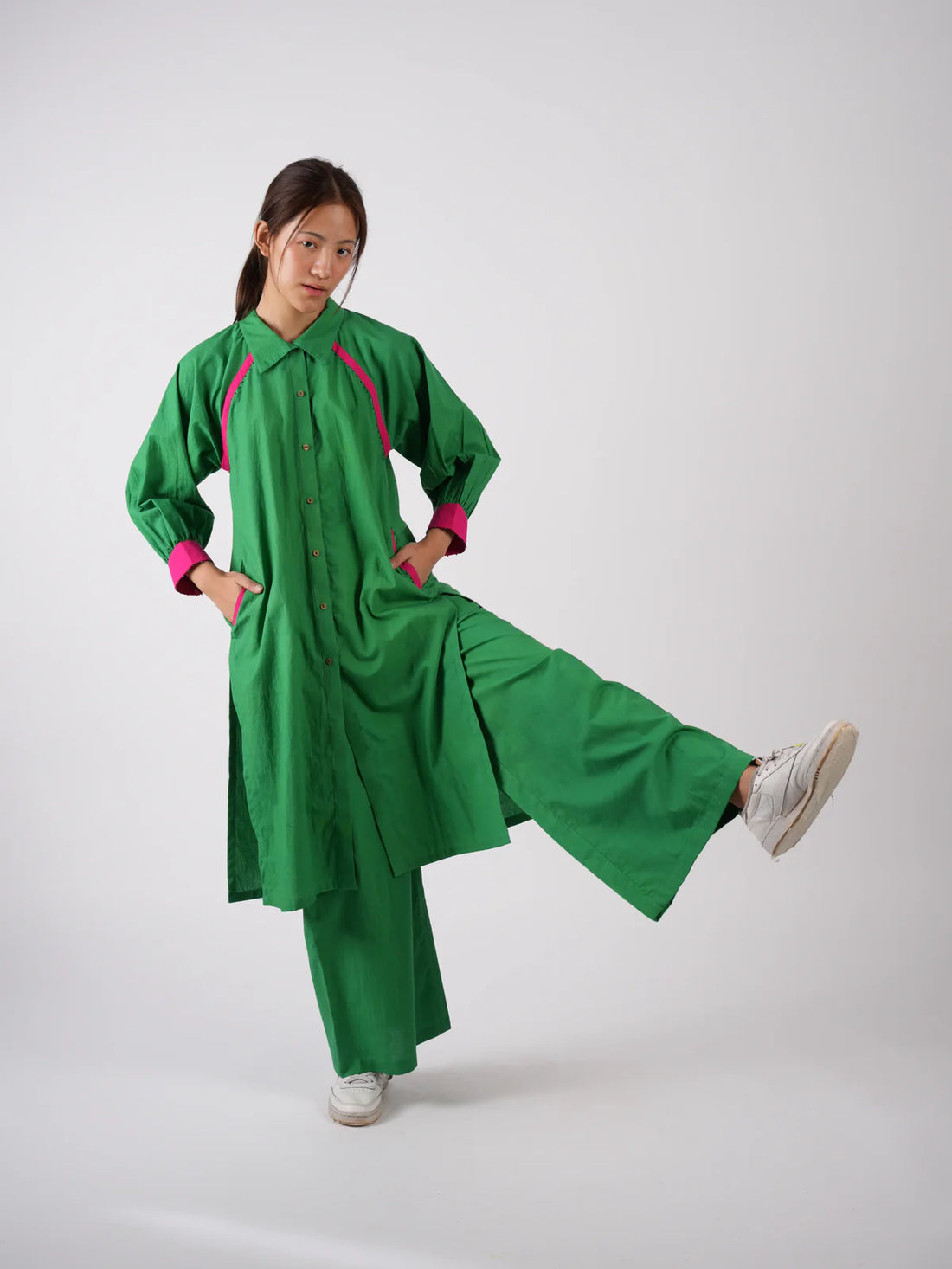 Cotton co-ord set for women — Vanshitaaz, handcrafted in Jaipur
