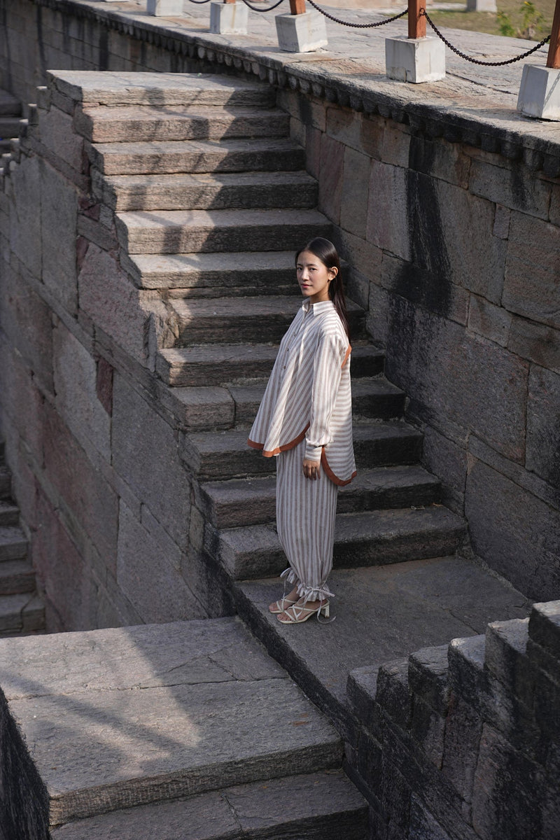 Office wear cotton co-ord set for women — Vanshitaaz