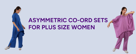 Asymmetric Co-ord Sets , Plus Size Woman