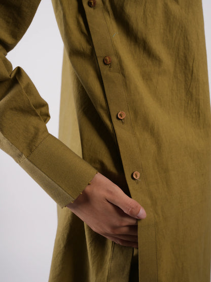 Olive Cotton Co-ord Set