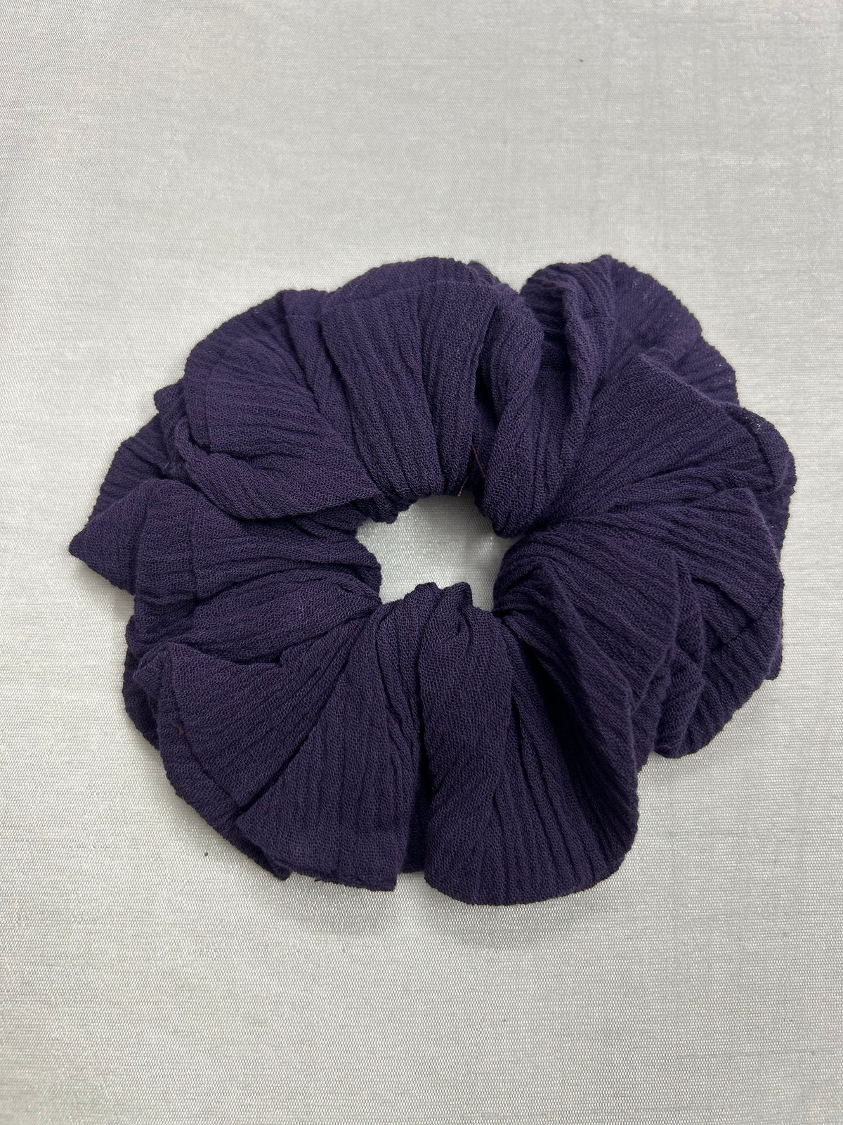 Cotton Crepe Dyed Scrunchies
