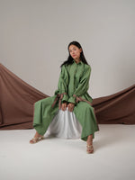 Vanshitaaz Sage Green Cotton Co-ord set