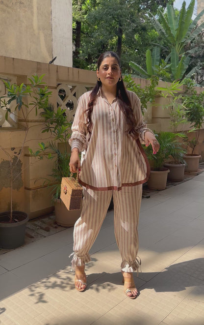 Sutra Arc Stripe Co-ord