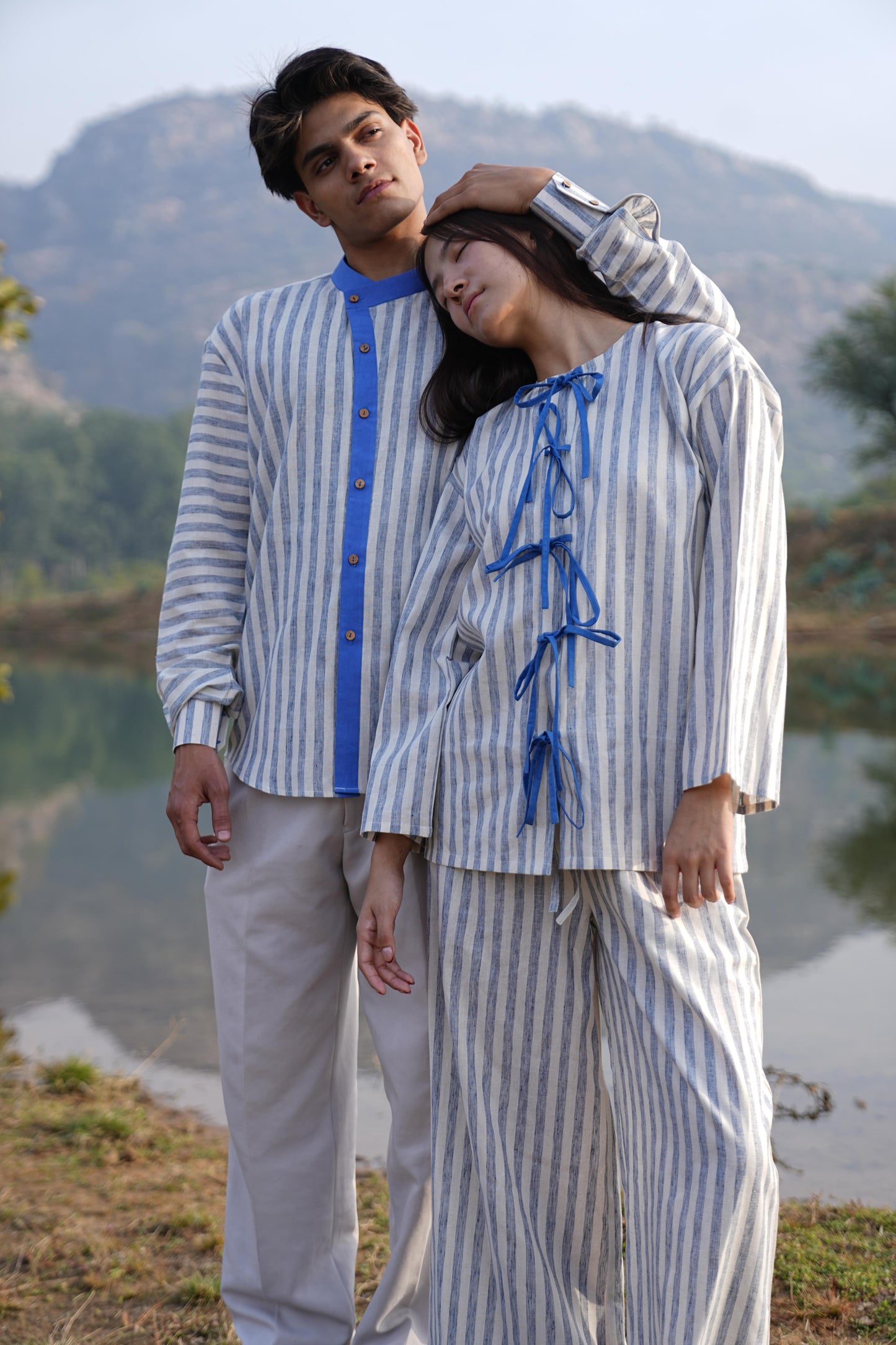 Sutra Bow Stripe Co-ord