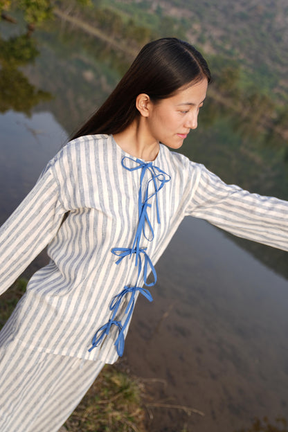 Sutra Bow Stripe Co-ord