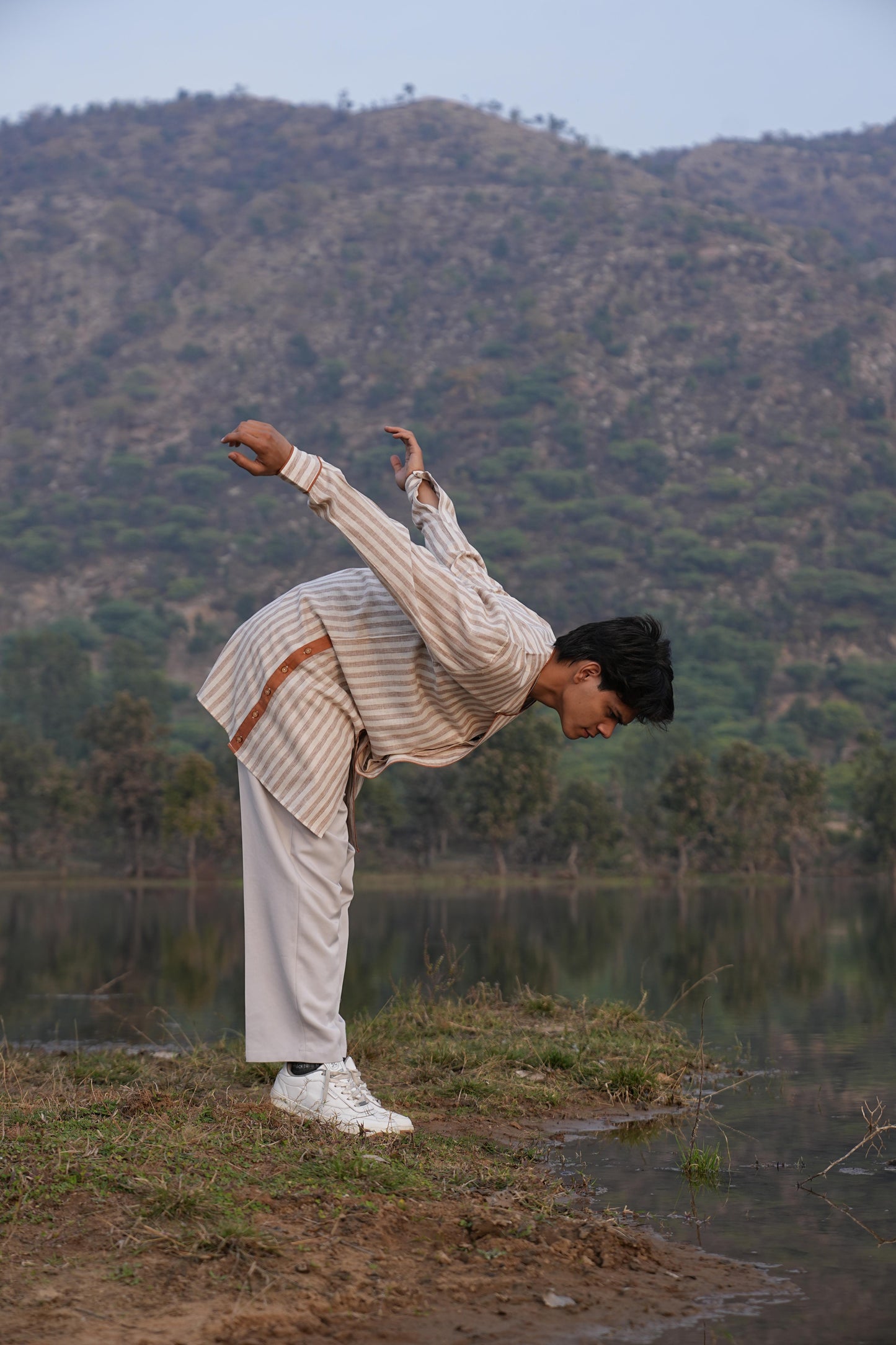 Sutra Urban Stripe Kurta