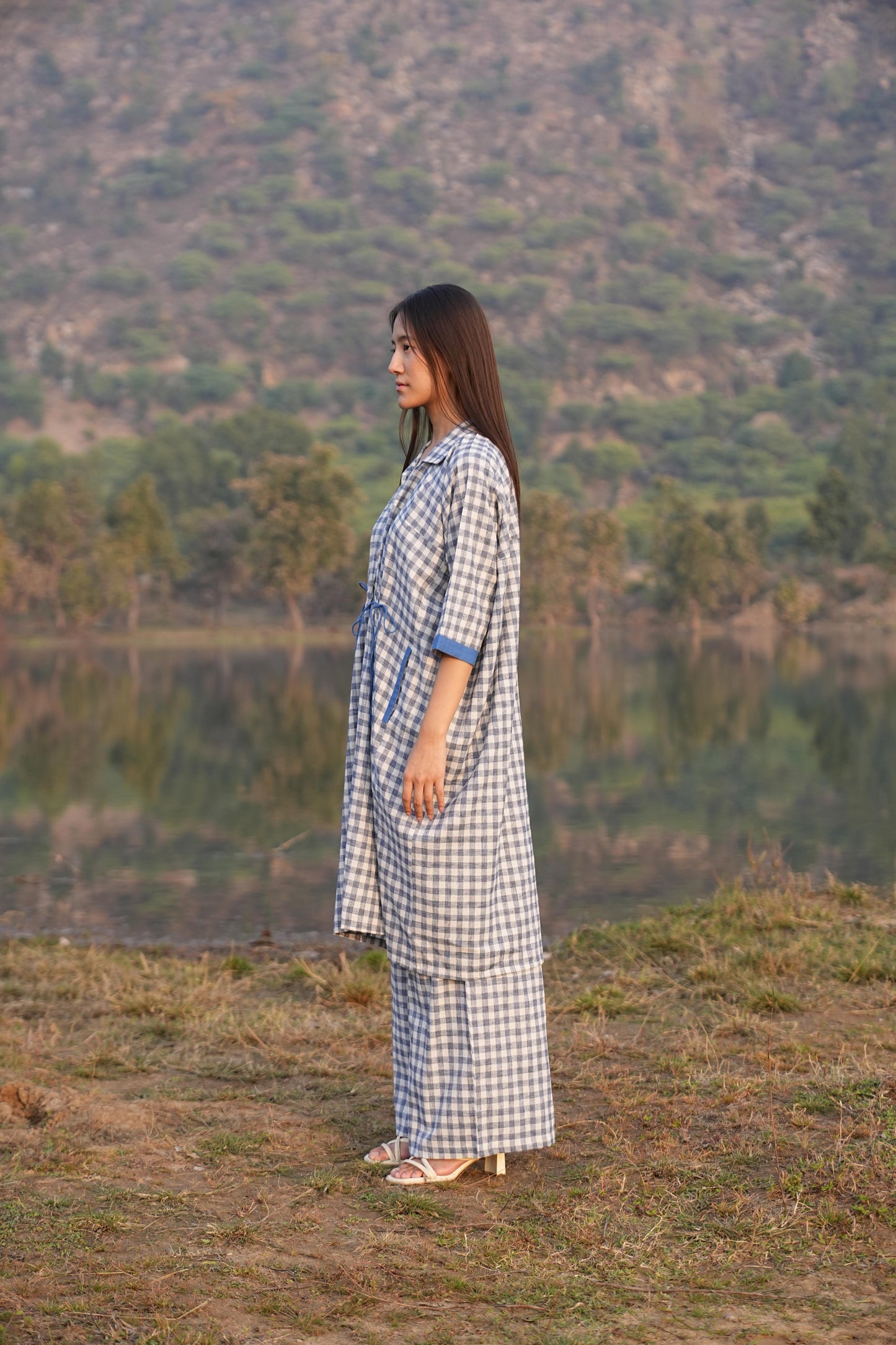 Sutra Anti-Fit Check Co-ord