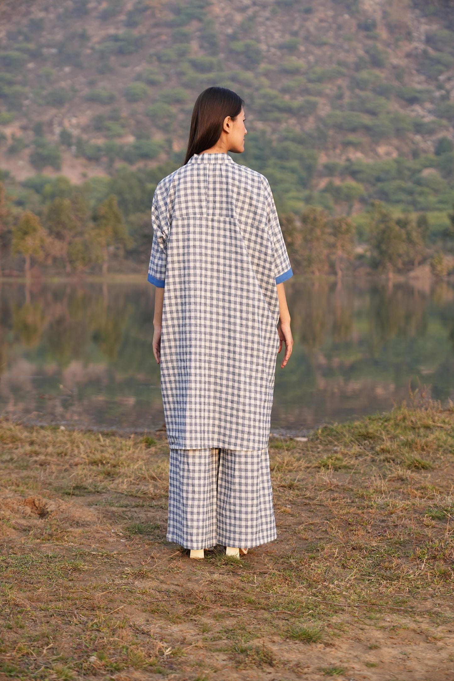 Sutra Anti-Fit Check Co-ord