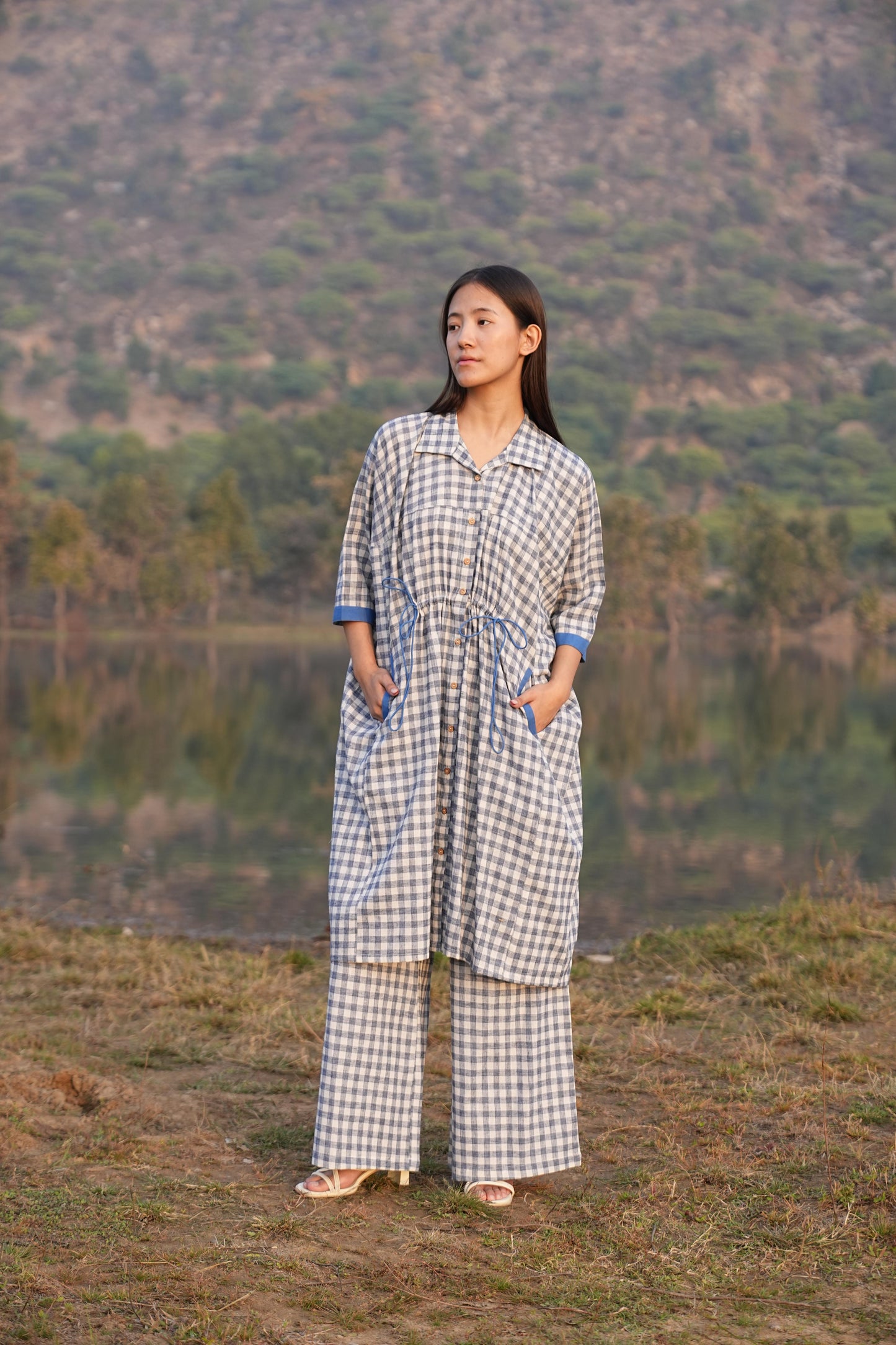 Sutra Anti-Fit Check Co-ord