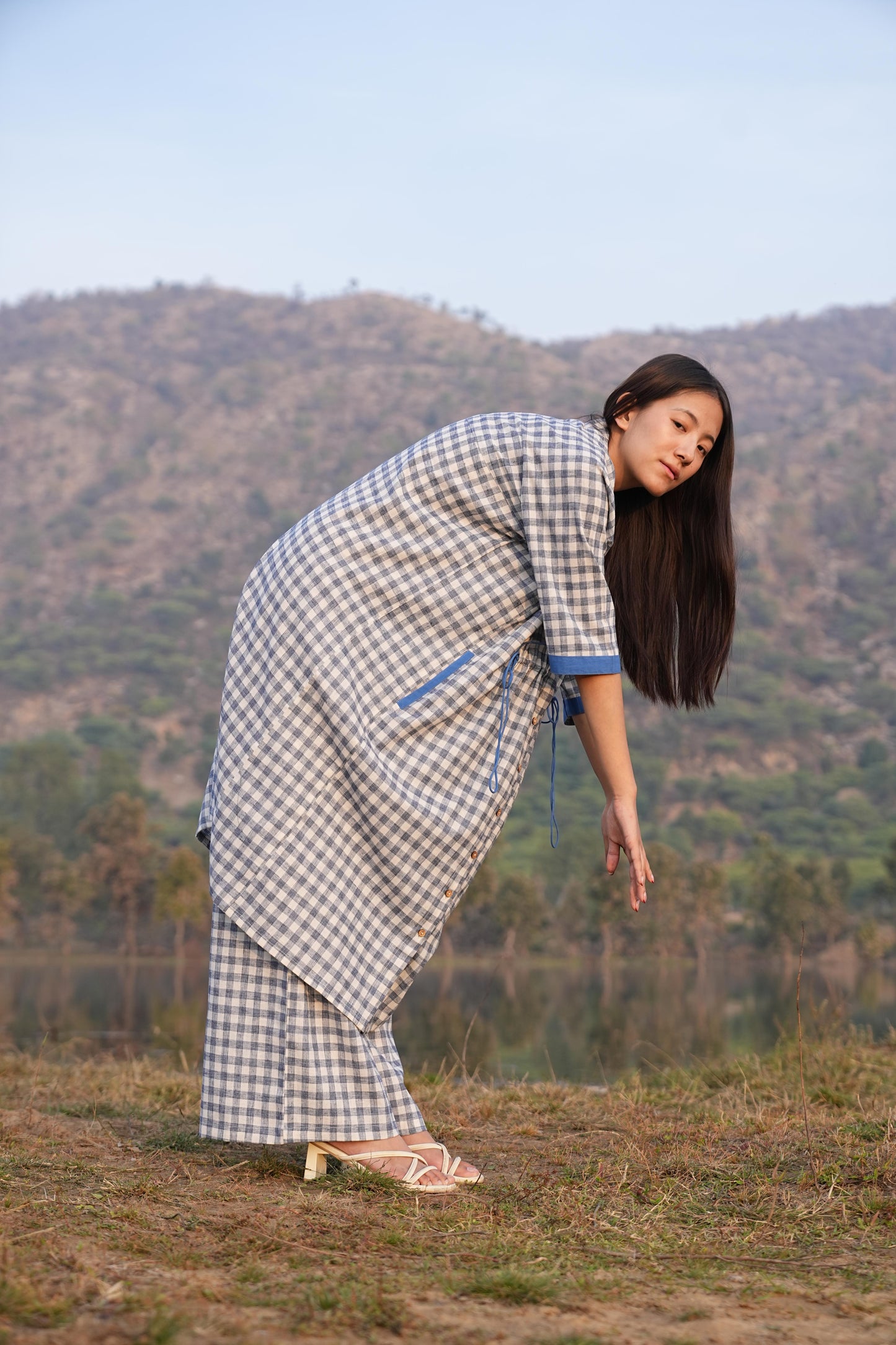 Sutra Anti-Fit Check Co-ord