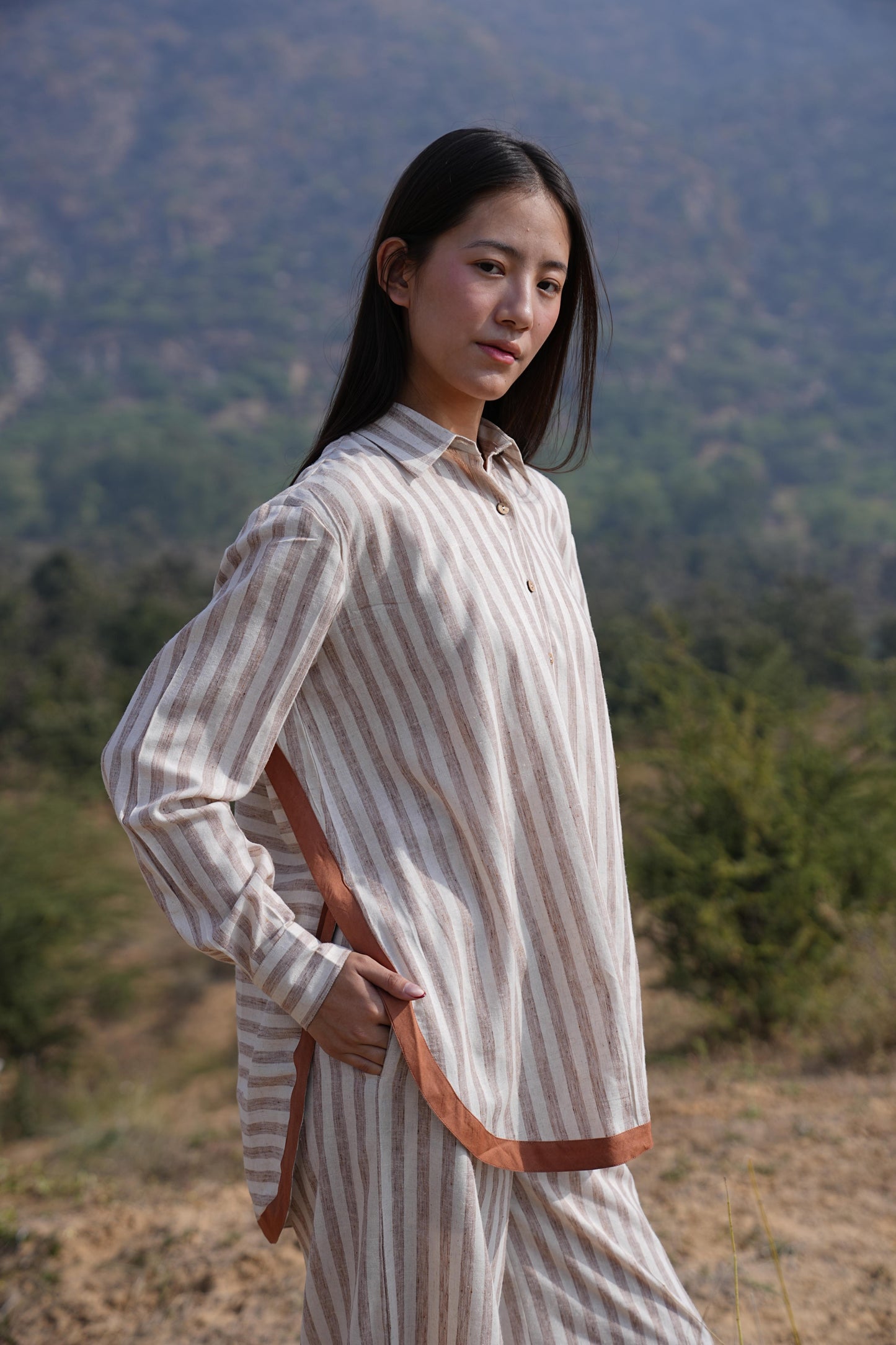 Sutra Arc Stripe Co-ord