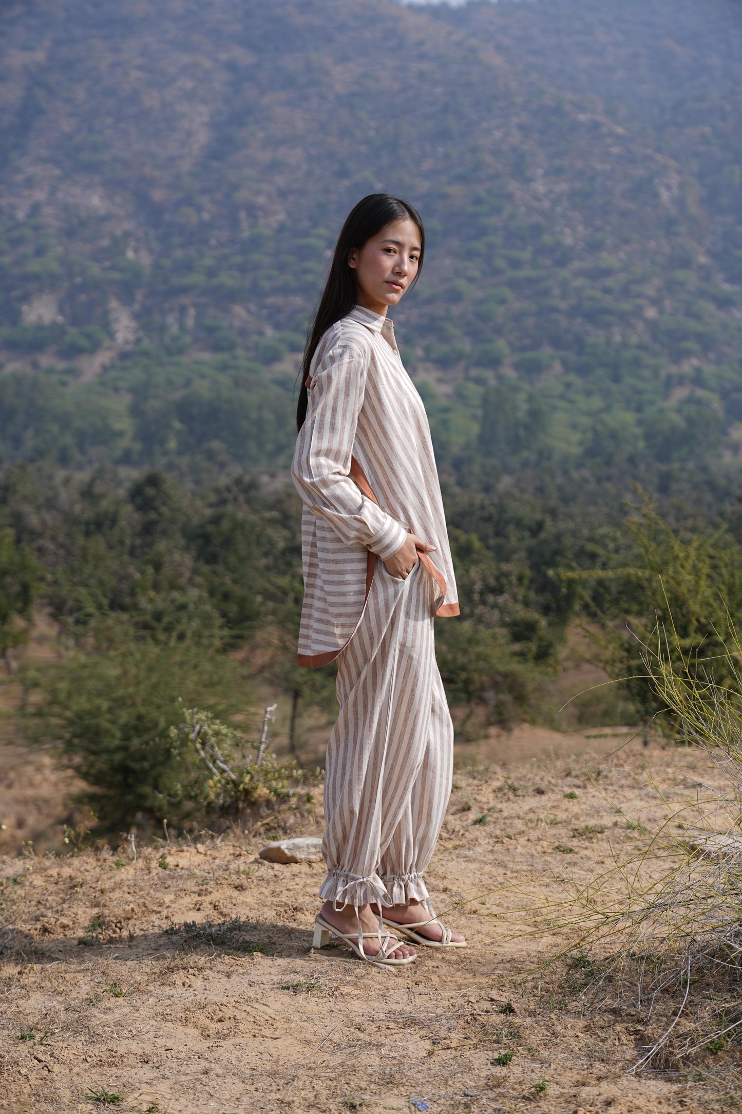 Sutra Arc Stripe Co-ord