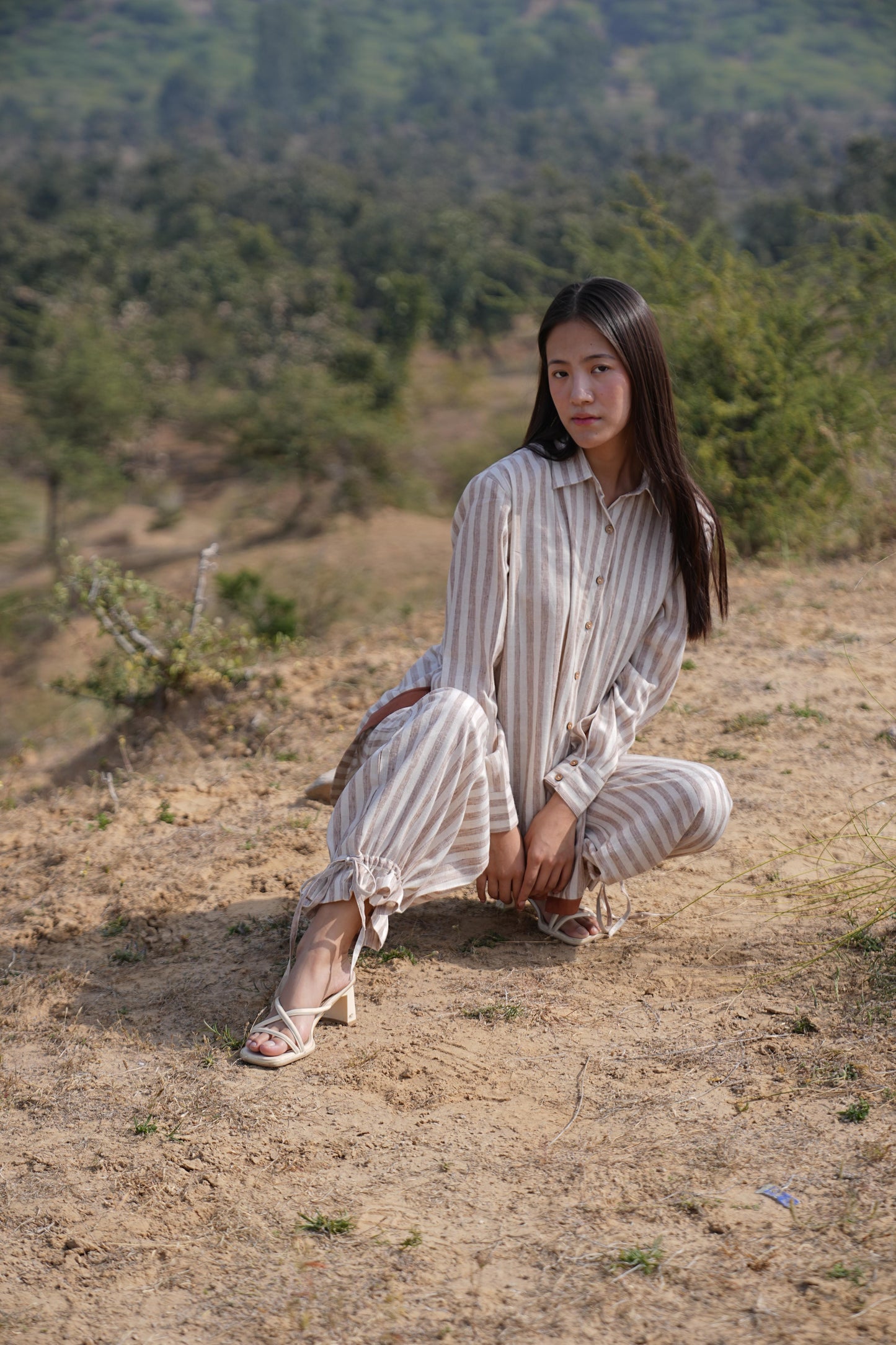 Sutra Arc Stripe Co-ord