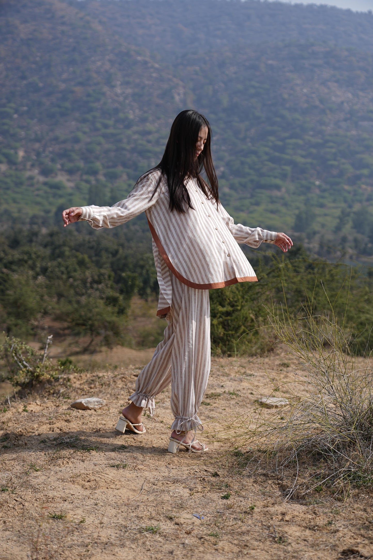 Sutra Arc Stripe Co-ord