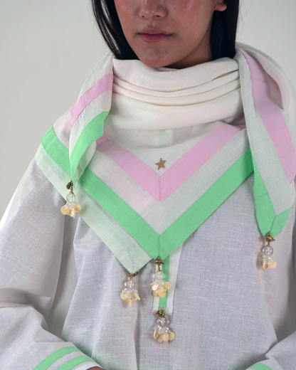 Shell Tassels Scarf