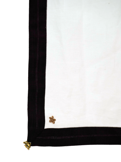 Charm Corner Cotton Linen Scarf