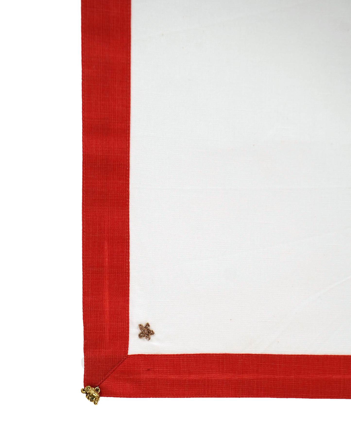 Charm Corner Cotton Linen Scarf