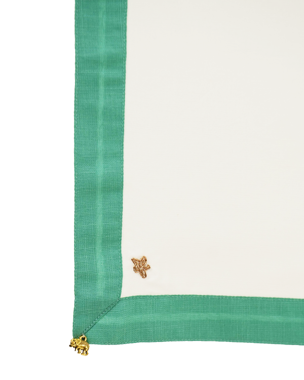 Charm Corner Cotton Linen Scarf
