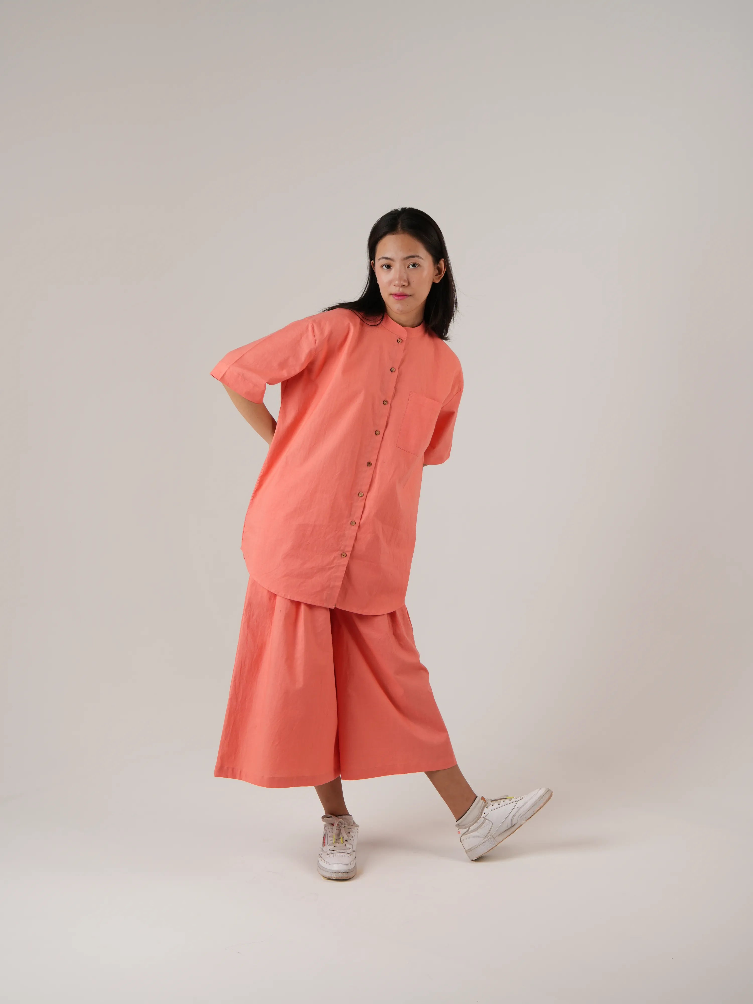 Vanshitaaz Sugar Coral Anti fit Cotton Co-ord set