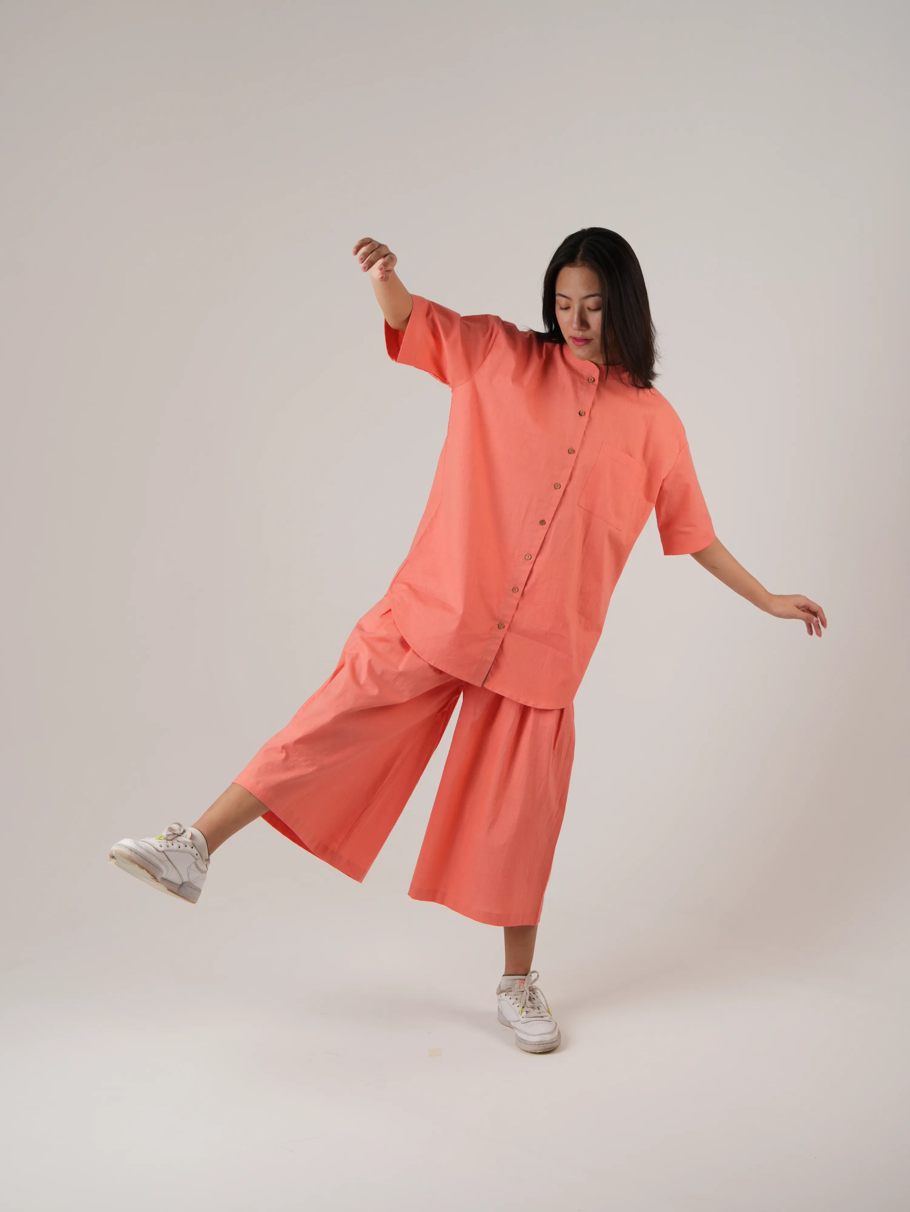 Vanshitaaz Sugar Coral Anti fit Cotton Co-ord set